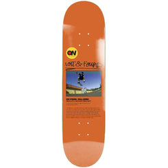 On Video Lost & Found EX7 Orange Skateboard Deck - 8.0"