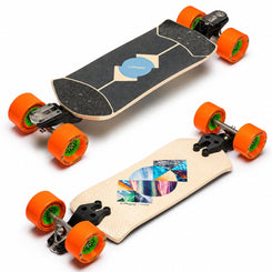 Loaded Boards Fathom Strata - Cruising - Dad Bod Orange Longboard Complete