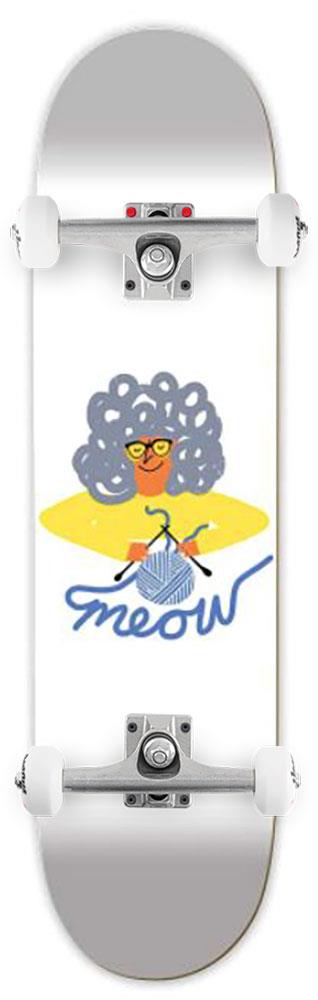 Meow s Grandma x Venom Custom Complete Skateboard - 8.25