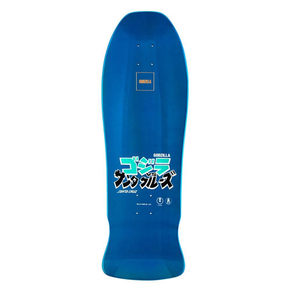 Santa Cruz Godzilla Kaiju Roskopp Skateboard Deck - 10.125