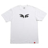Chocolate McFetridge Drips Eyes Tee White - Skatewarehouse.co.uk