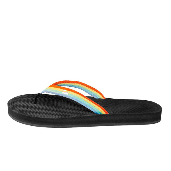 Indosole - Womens Flip Flops - Easy Living - Rainbow Shoes