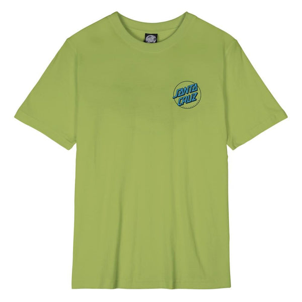Santa Cruz Womens T-Shirt Partial Dot T-Shirt - Apple - Skatewarehouse.co.uk