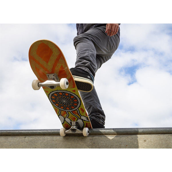 Enuff Dreamcatcher Orange Yellow Junior Complete Skateboard - 7.25