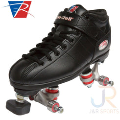 Riedell R3 Assembly Black Quad Skates - Skatewarehouse.co.uk