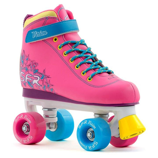SFR Vision II Quad Skates - White / Blue