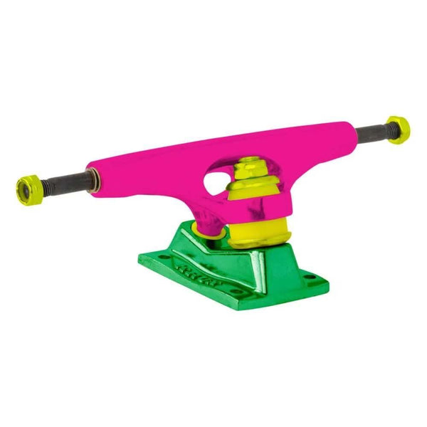Krux Skateboard Trucks K5 The Raver Standard Pink / Green / Yellow - 8.25