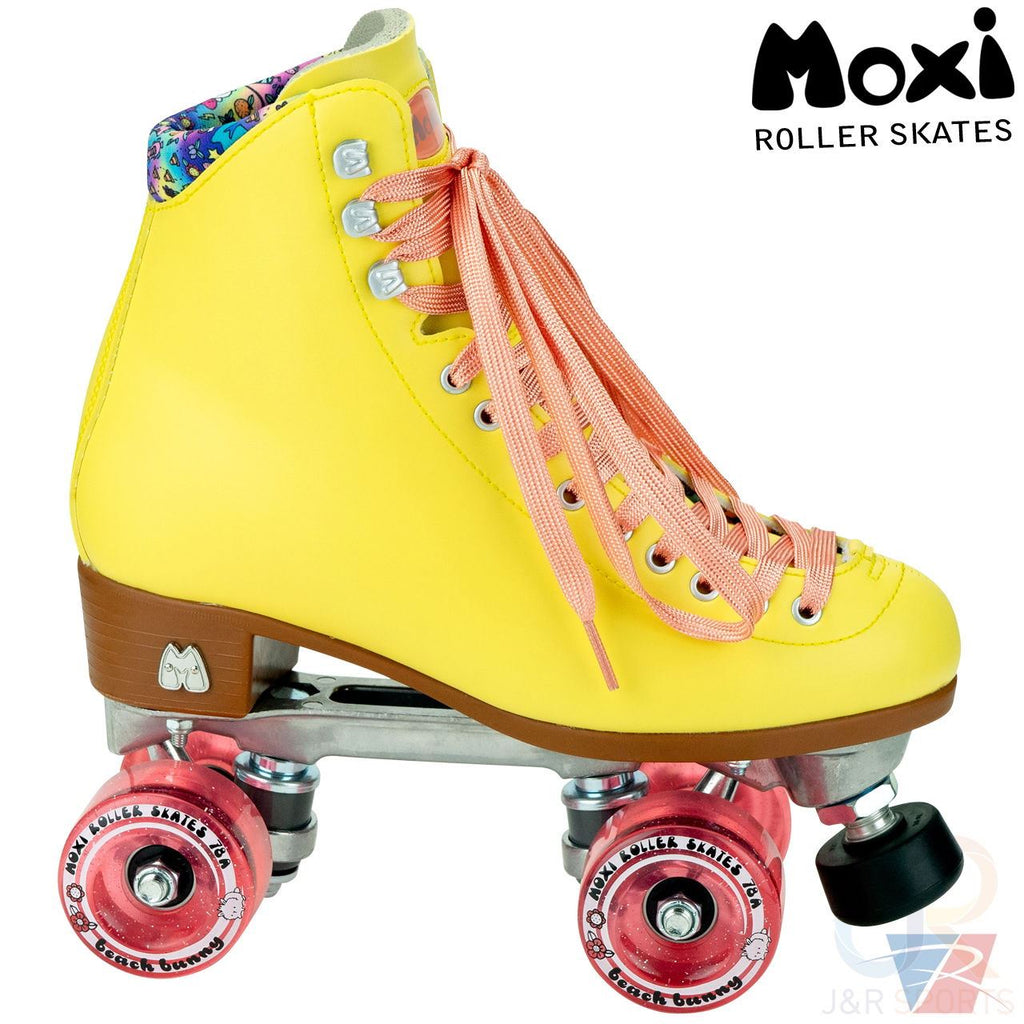 Moxi Skates Beach Bunny S/Berry Lemonade Quad Skates - Skatewarehouse.co.uk