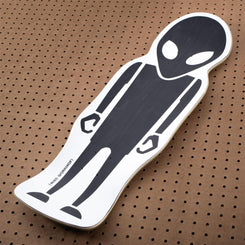 Alien Workshop Soldier Die Cut Glow Skateboard Deck Multi 9.675 - Skatewarehouse.co.uk