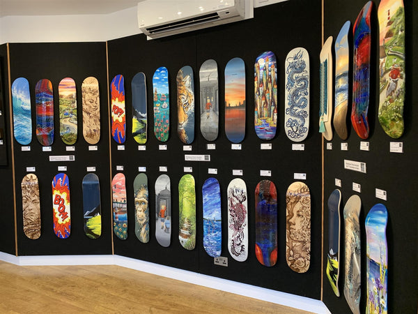 Venom Skateboards Blank Plain Art Deck Natural Unvarnished - 8.0