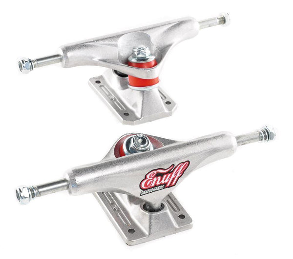 Enuff Decade Pro Skateboard Trucks - Polished - 139mm - Skatewarehouse.co.uk
