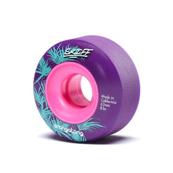 Orangatang "Skiff" inc Jehu V2 Bearings - Slasher Purple 83a (Set 4) Skateboard Wheels