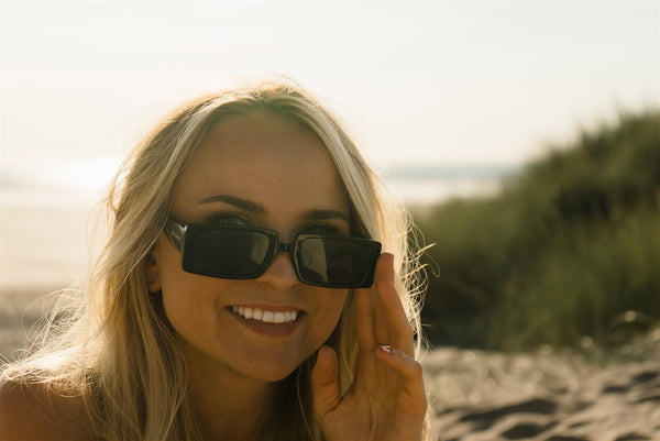 Luma Watergate Recycled Sunglasses - Black - Skatewarehouse.co.uk