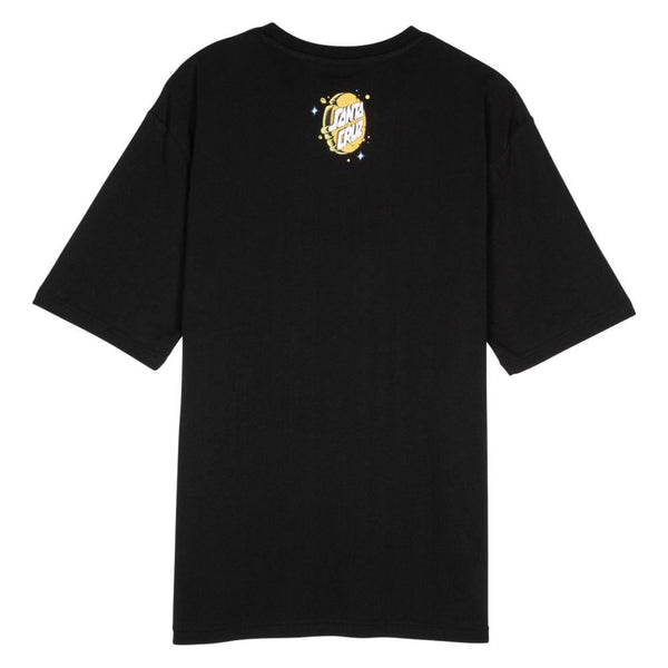 Santa Cruz Womens T-Shirt Lucky Day Front Oversized - Black - Skatewarehouse.co.uk