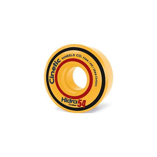 Hydra x34mm 80a Cinetic Pack Skateboard Wheels - YELLOW