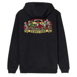 Santa Cruz Hood Guzman Scroll Front Hood - Black - Skatewarehouse.co.uk