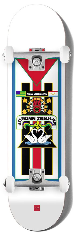Chocolate Skateboard Trajineras Jordan Trahan Twin Tip x Venom Custom Complete Skateboard - 8.5