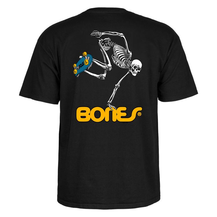 Powell-Peralta Skateboard Skeleton Youth Tee Black - Skatewarehouse.co.uk
