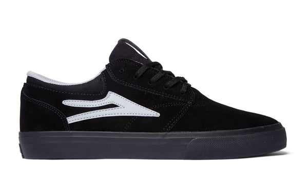 Lakai Griffin Skate Shoes - Black / Black - Skatewarehouse.co.uk