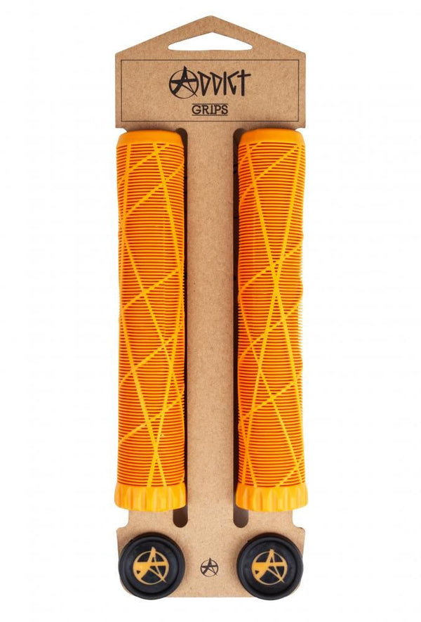 Addict Scooter Grips OG Grips - Orange - Skatewarehouse.co.uk