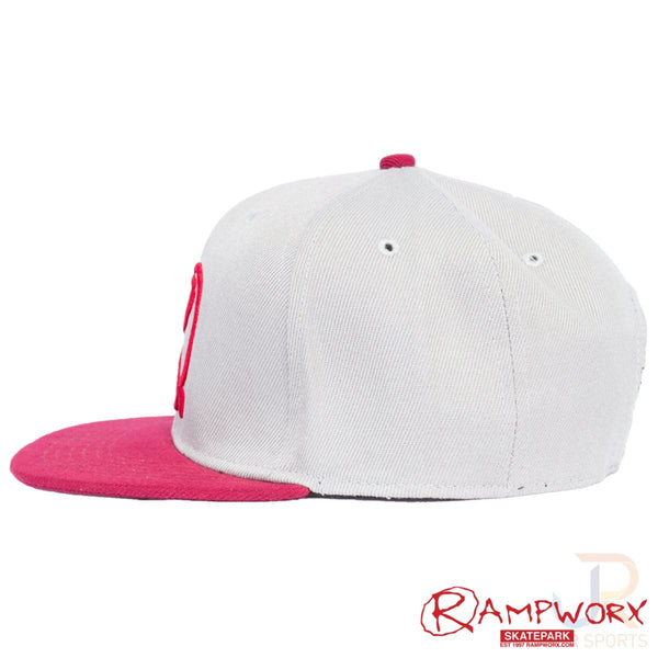 Rampworx Snapbacks LE 97.5 - Grey / Grey / Burgandy