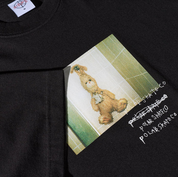 Polar Skate Co Tee | Bunny 2 (Black) - S
