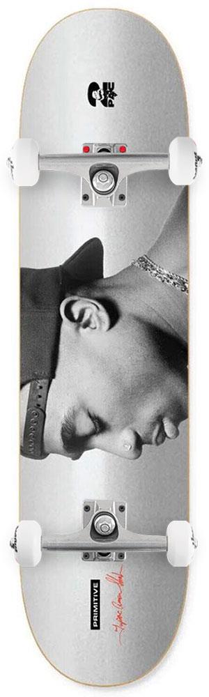 Primitive Tupac No Changes Deck Silver x Venom Custom Complete Skateboard - 8.125