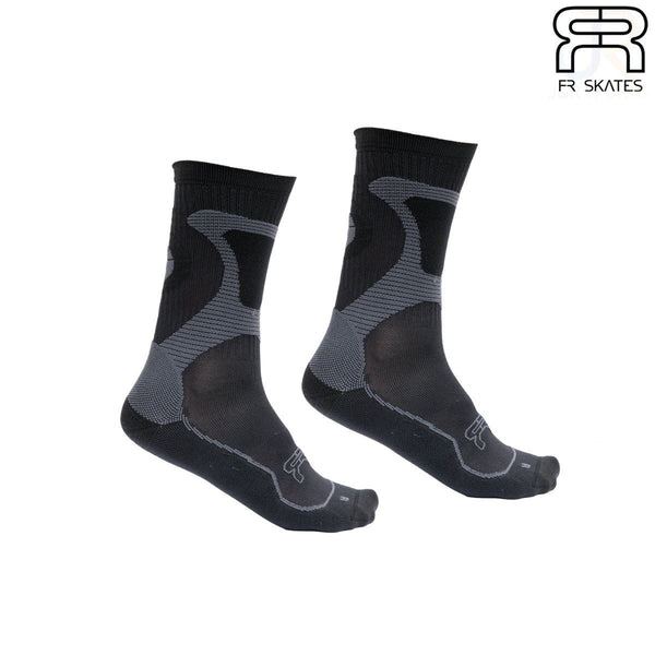 FR NANO Sports Socks - Black / Grey