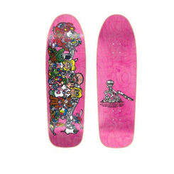 Heritage Nd Howell Hippies Ht Pink Skateboard Deck - 9.375"
