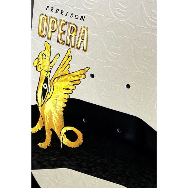 Opera Alex Perelson Dragon Minimalist EX7 Pop Slick Pearl Skateboard Deck - 8.38