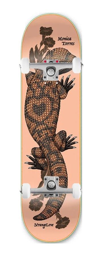 StrangeLove Monica Torres 'Gila' x 31.75 (WB: 14 ) - Sean Cliver x Venom Custom Complete Skateboard - 8.25
