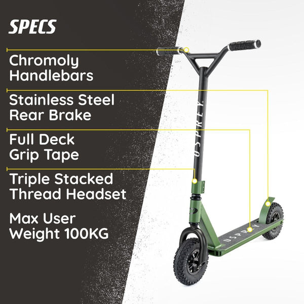 Osprey Dirt Scooter - Green