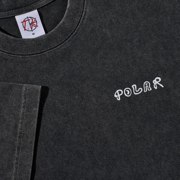 Polar Skate Co Tee | 2 Guys (Silver black) - S