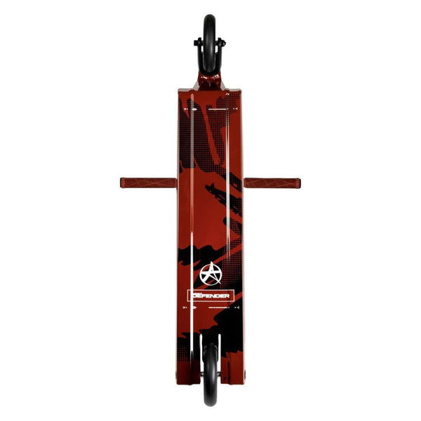 Addict Complete Scooter Defender - Icon - Red / Black - Skatewarehouse.co.uk