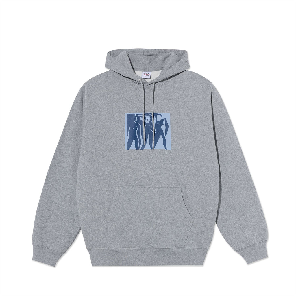 Polar Skate Co Dave Hoodie - Cut Outs (Heather Grey) - XL