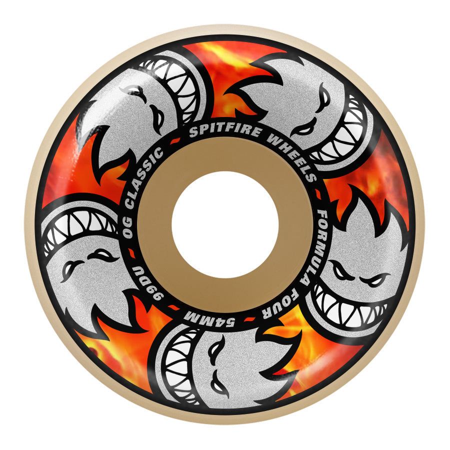 Spitfire F4 99Du Team Multiball OG Classic  (Natural) Skateboard Wheels