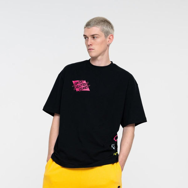 Santa Cruz T-Shirt SC All in T-shirt - Black - Skatewarehouse.co.uk