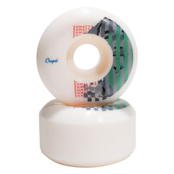 Crupie Green Shmatty Chaffin skateboard wheels 52mm
