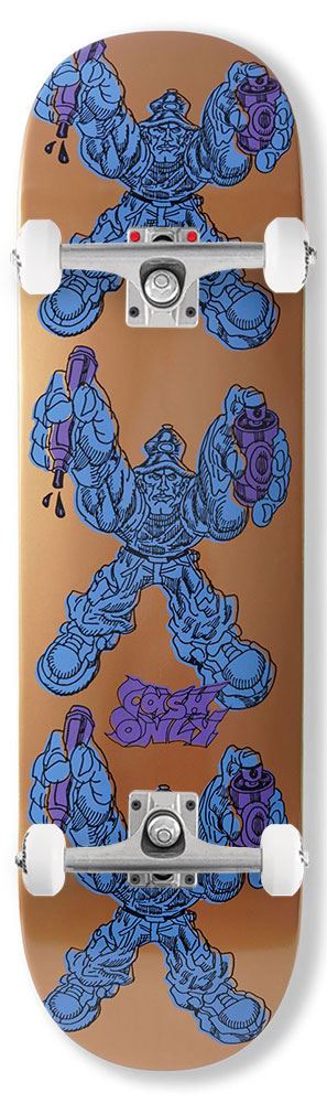 Cash Only 'Vandal' x Venom Custom Complete Skateboard - 8.5" - Skatewarehouse.co.uk
