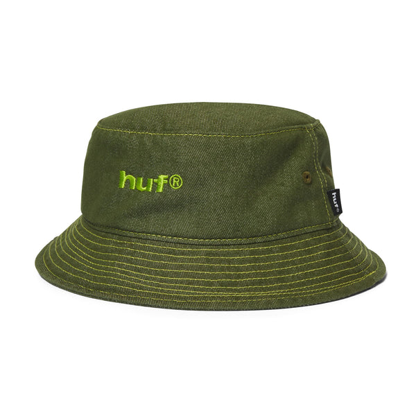 HUF Cassel Bucket Hat (Green) - S/M