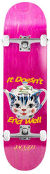Jacuzzi Unlimited Tea Pot EX7 Pink x Venom Custom Complete Skateboard - 8.125" - Skatewarehouse.co.uk
