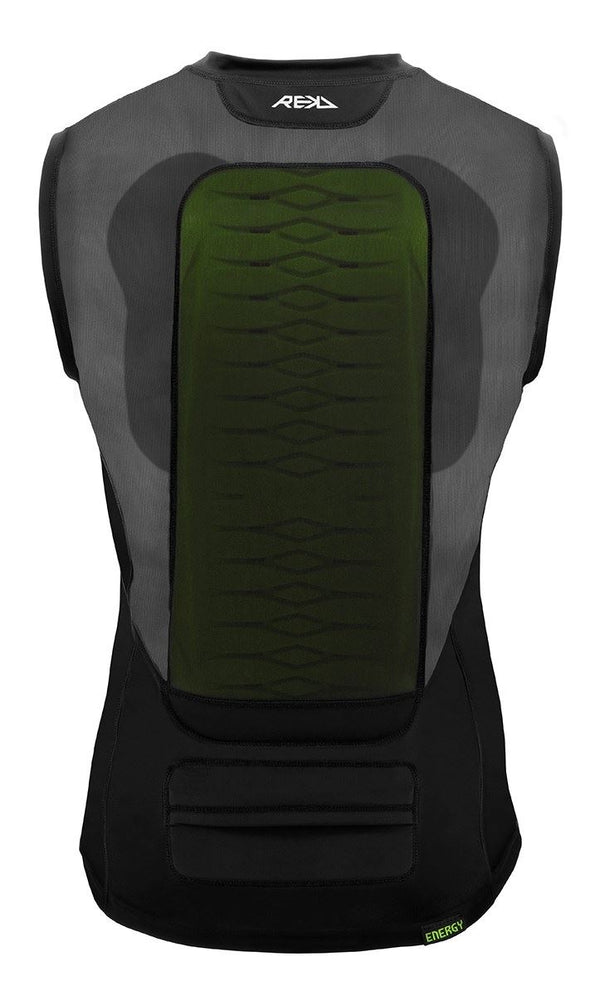 REKD Energy Ranger Protective Vest - Black - Skatewarehouse.co.uk