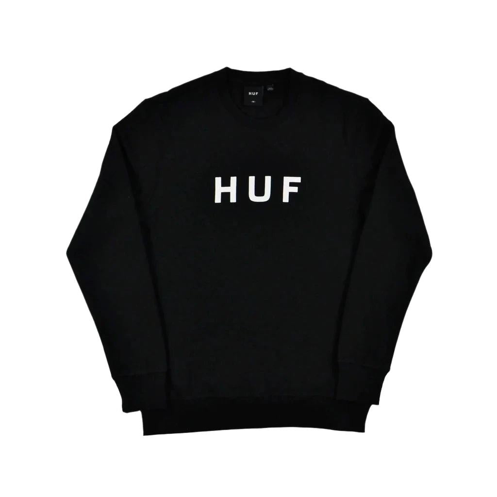 HUF Original Og Logo Crew (Black) - S