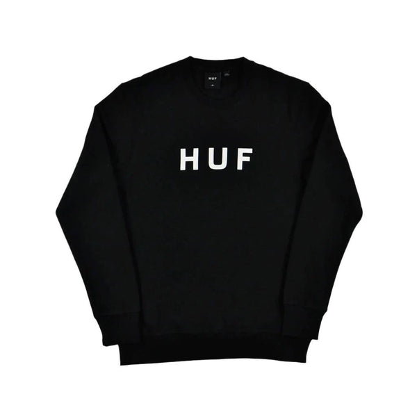 HUF Original Og Logo Crew (Black) - S