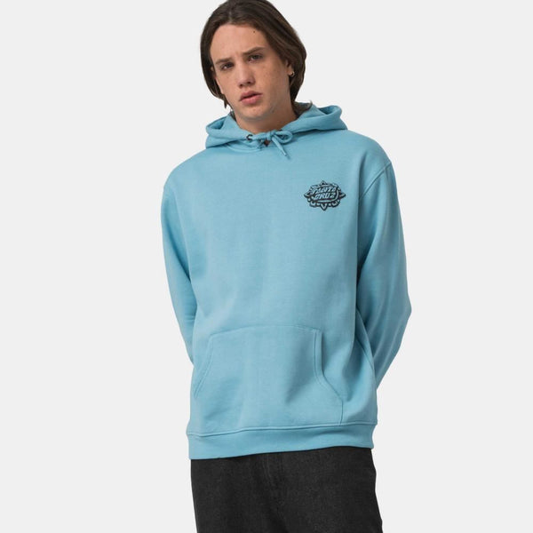 Santa Cruz Hood Aztec Dot Hood - Norse Blue - Skatewarehouse.co.uk