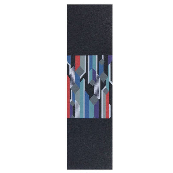Jessup Ultragrip Danny Wainwright Red on Black (Single Sheet) Skateboard Grip Tape - 1 Sheet