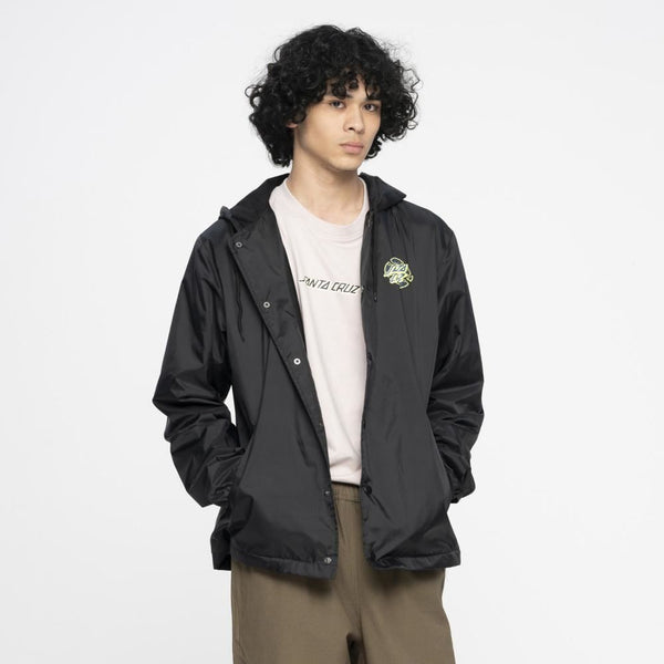 Santa Cruz Jacket Rigid Screaming Hand Jacket - Black - Skatewarehouse.co.uk