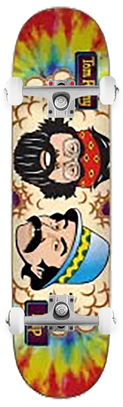 Flip Penny Toms Friends Tie Dye Flip x Venom Custom Complete Skateboard - 8.25