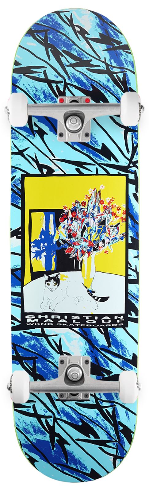 WKND 'Sitter' Christian Maalouf (SN) x Venom Custom Complete Skateboard - 8.25
