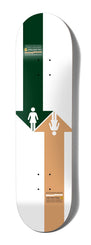 Girl Skateboard Dual Directional Rick McCrank Skateboard Deck - 8.5"